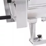 ezüst alumínium kézi zöldségvágó 22 x 44,5 cm