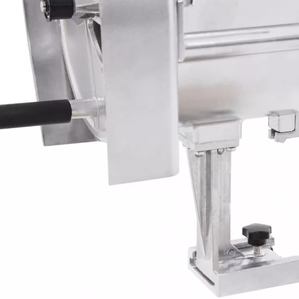 ezüst alumínium kézi zöldségvágó 22 x 44,5 cm