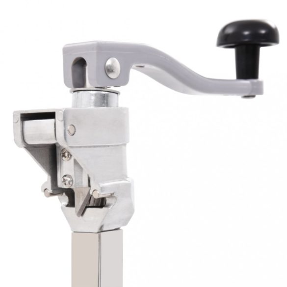 ezüstszínű alumínium és rozsdamentes acél konzervnyitó 70 cm