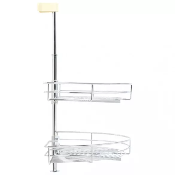 kétszintes 180 fokban elforgatható konyhai drótkosár 75x38x80cm