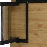 acél beépíthető konyhai műanyag szemetes 12 l