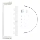 beépíthető konyhai műanyag szemetes 12 l