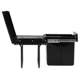 lágyan csukódó kihúzható konyhaszekrény szemeteskuka 20 L