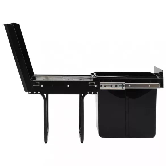 lágyan csukódó kihúzható konyhaszekrény szemeteskuka 20 L