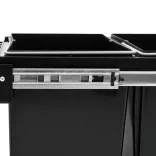 lágyan csukódó kihúzható konyhaszekrény szemeteskuka 48 L