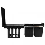 lágyan csukódó kihúzható konyhaszekrény szemeteskuka 48 L