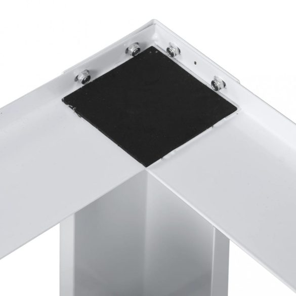 fehér dupla mosó- és szárítógép állvány