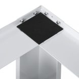 fehér dupla mosó- és szárítógép állvány fiókkal