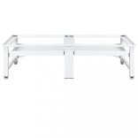 fehér mosó- és szárítógéptartó állvány kihúzható polcokkal