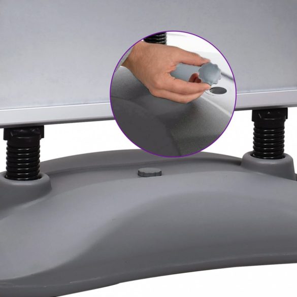 szürke A1-es alumíniumötvözet poszterállvány