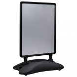 fekete A1-es alumíniumötvözet poszterállvány