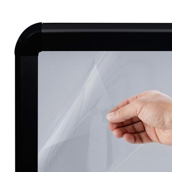 fekete A1-es alumíniumötvözet poszterállvány