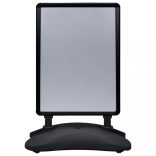 fekete A1-es alumíniumötvözet poszterállvány