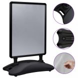 fekete A1-es alumíniumötvözet poszterállvány