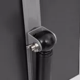 A3-as fekete alumíniumötvözet poszterállvány