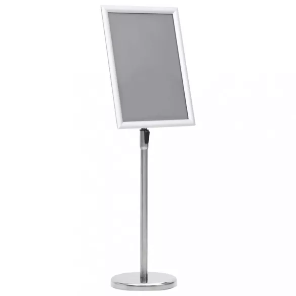 ezüstszínű A3-as alumíniumötvözet poszterállvány