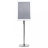 ezüstszínű A3-as alumíniumötvözet poszterállvány