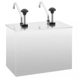 rozsdamentes szószadagoló 2 x 3,5 L