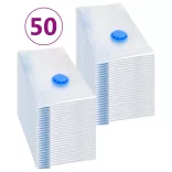 50 db vákuumos utazó tárolózsák ruhákhoz 60 x 40 cm