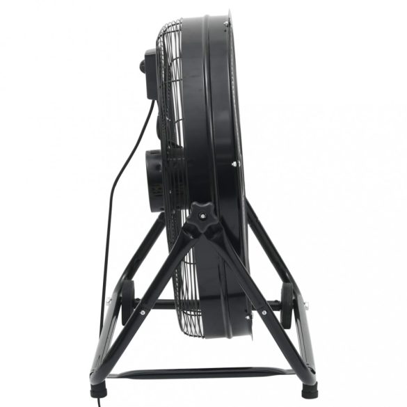 fekete ipari dobventilátor 60 cm 172,5 W