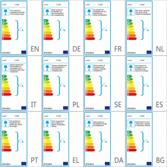 sötétbarna mennyezeti ventilátor lámpával 76 cm