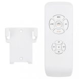 sötétbarna mennyezeti ventilátor lámpával/távirányítóval 108 cm