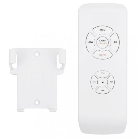 sötétbarna mennyezeti ventilátor lámpával/távirányítóval 108 cm