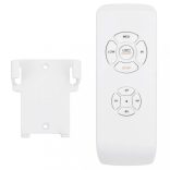 sötétbarna mennyezeti ventilátor lámpával/távirányítóval 76 cm