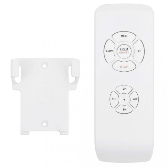 sötétbarna mennyezeti ventilátor lámpával/távirányítóval 76 cm