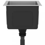 kézzel készült rozsdamentes acél mosogatótálca