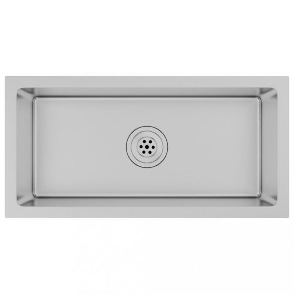 kézzel készült rozsdamentes acél mosogató