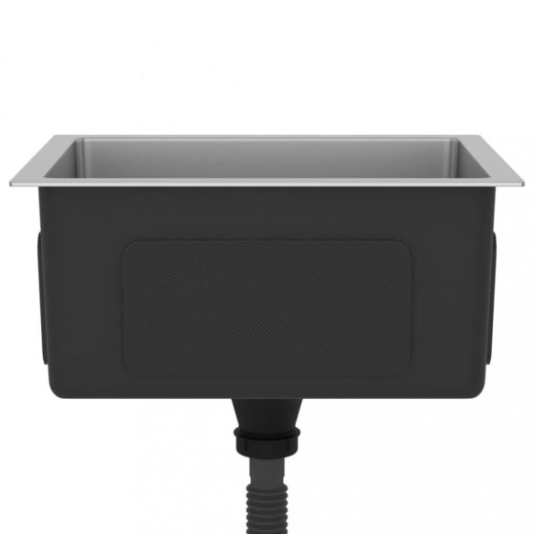 kézzel készült rozsdamentes acél mosogató