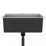 kézzel készült rozsdamentes acél mosogató