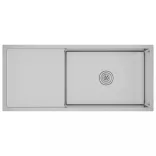 kézzel készült rozsdamentes acél mosogató