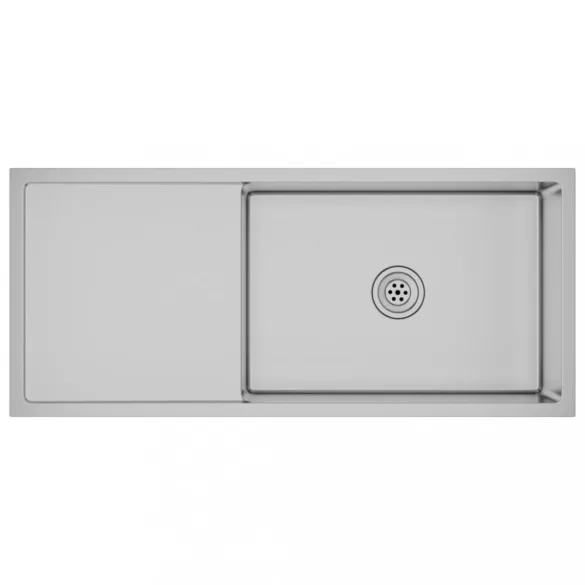 kézzel készült rozsdamentes acél mosogató