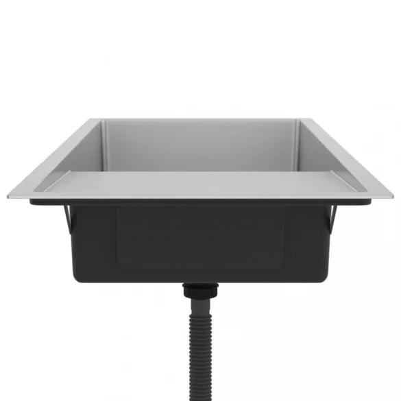 kézzel készült rozsdamentes acél mosogató