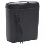 fekete 6 lapos iratmegsemmísítő