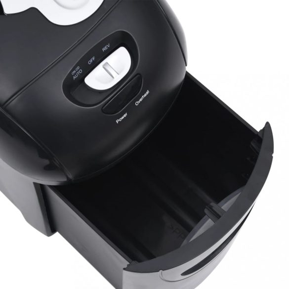 fekete 10 lapos mikropengés papíraprító