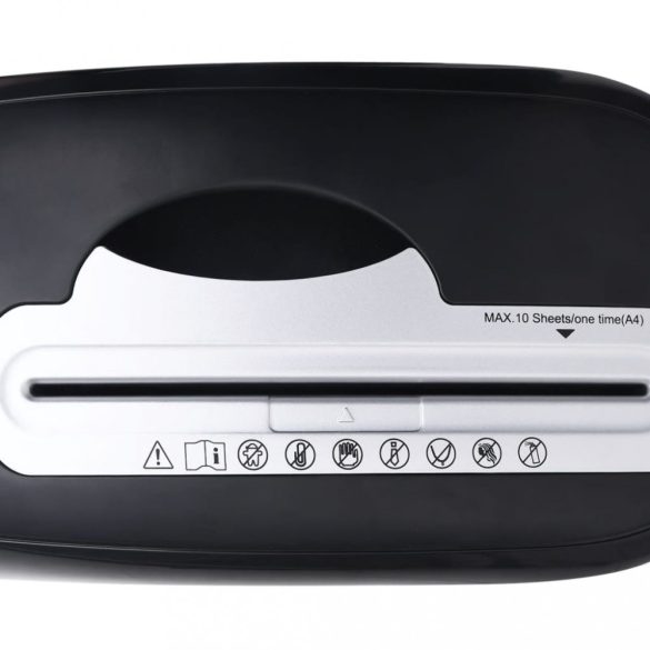 fekete 10 lapos mikropengés papíraprító