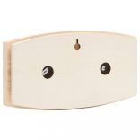 2 az 1-ben tömör fenyő szauna-higrotermográf és -homokóra