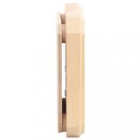 2 az 1-ben tömör fenyő szauna-higrotermográf és -homokóra