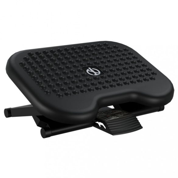 fekete lábtámasz 46 x 34,5 x 11 cm