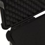 fekete PP hordozható repülős tok 55 x 43 x 21 cm