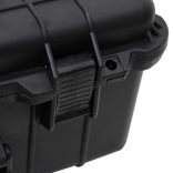 fekete PP kerekes repülős tok 63 x 50 x 23 cm