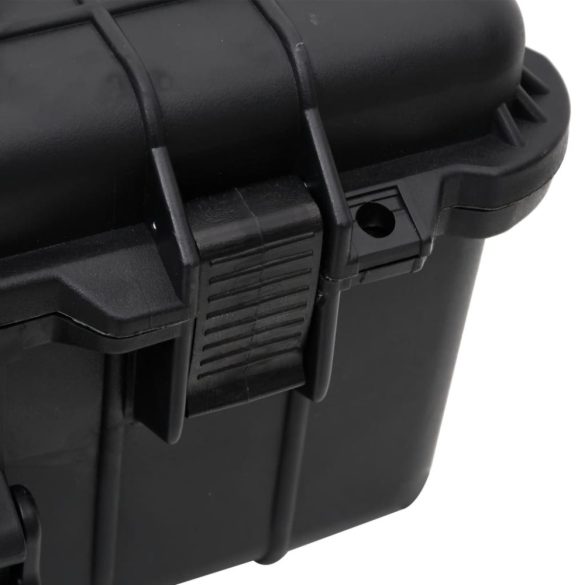 fekete PP kerekes repülős tok 63 x 50 x 23 cm