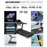 LoboGlorioso Q6 Prémium Elektromos Futópad – 4.5 LE 150kg teherbírás