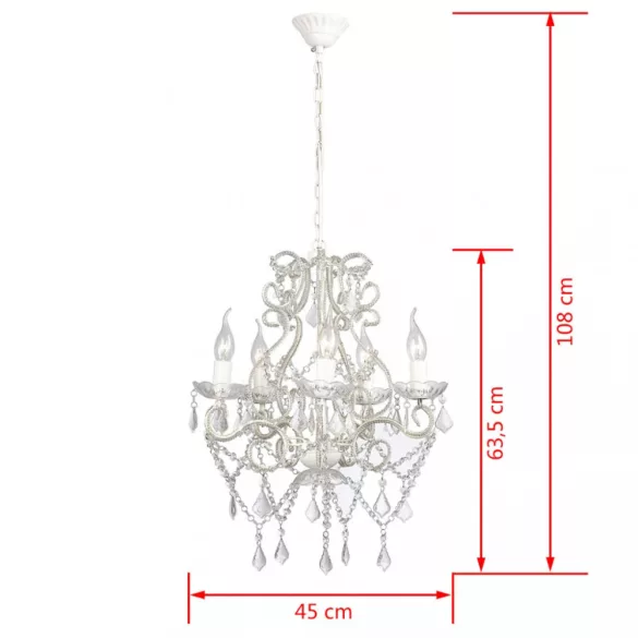 csillár 2800 kristállyal E14