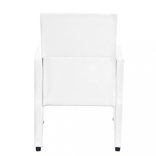 2 db fehér műbőr étkezőszék