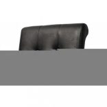 2 db fekete műbőr étkezőszék