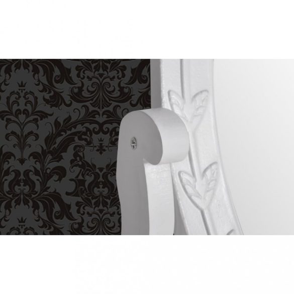 MDF pipereasztal ovális tükörrel